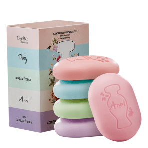 Sabonetes Perfumados Boticollection, 5un x 80g