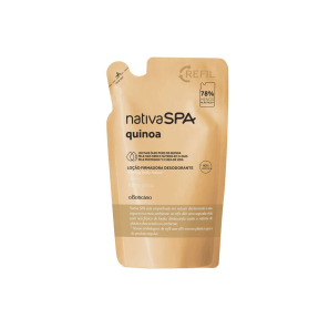 Refil Locão Firmadora Desodorante Hidratante Corporal Nativa Spa Quinoa 400ml