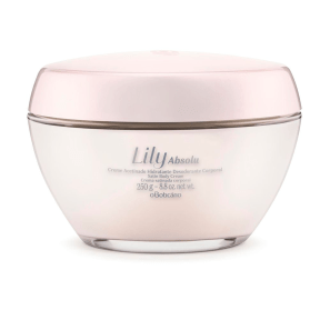 Creme Acetinado Desodorante Hidratante Corporal Lily Absolu 250g