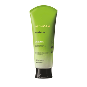 Nativa Spa Loção Detox Desodorante Corporal Matcha, 200 ml