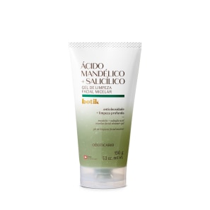 Gel de Limpeza Facial Micelar Ácido Mandélico + Salicílico Botik 150g