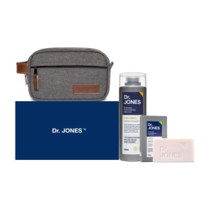 Kit Antiqueda: Shampoo Fortalecedor 200ml + Sabonete Hidratante120g + Nécessarie