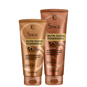 Kit Eudora Siàge Nutri Óleos Poderosos Duo