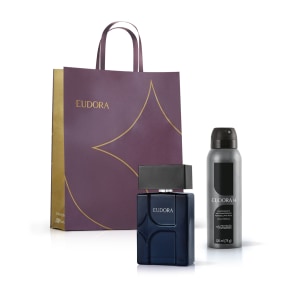 Conjunto Eudora H Refresh Masculino - Desodorante Colônia 100ml + Shower Gel 200g