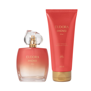 Conjunto Imensi Alive Eudora Feminino - Desodorante Colônia 100ml + Loção Corporal 200ml