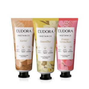 Combo Eudora Instance Creme para Mãos (3 Produtos)