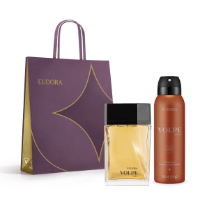 Combo Volpe Next: Desodorante Colônia 100ml + Desodorante Antitranspirante Aerosol 125ml + Sacola