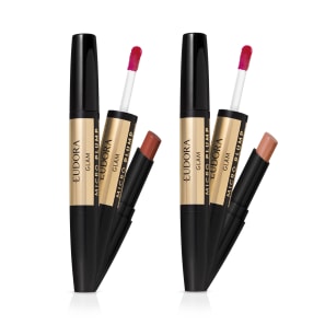 Kit Eudora Glam Micro Plump Avelã Magnífico e Terracota Retrô (2 Produtos)