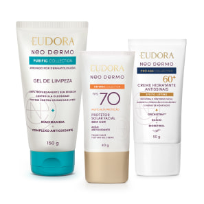 Combo Neo Hidra Mineral Collection: Gel Hidratante Facial 30g + Balm Labial