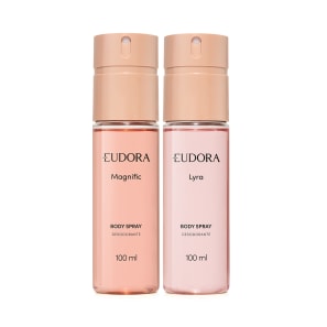 Combo Desodorante Body Spray Magnific 100ml + Desodorante Body Spray Lyra 100ml