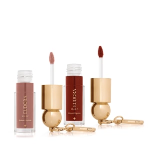 Combo O Diabo Veste Prada Batom Líquido: Cor Berry 4ml + Cor Caramel 4ml