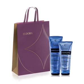 Imagem do produto: Combo Siàge Hair-Plastia: Shampoo 250ml + Condicionador 200ml + Sacola