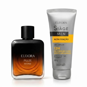 Imagem do produto: Combo Men: Pulse Intense Desodorante Colônia 100ml + Gel Capilar Siàge 150g
