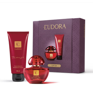 Conjunto Rouge Eudora Feminino - Eau de Parfum 35ml + Creme Hidratante Desodorante Corporal 100ml