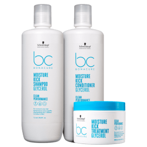 Kit Schwarzkopf Professional BC Bonacure Clean Performance Moisture Kick Super Trio (3 Produtos)