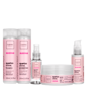 Kit Cadiveu Essentials Quartzo Shine by Boca Rosa Hair Rotina em Barra