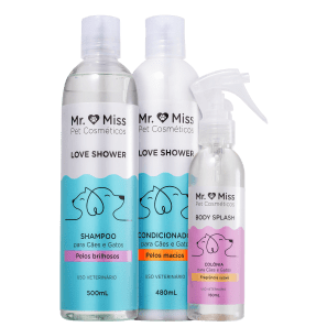Conjunto Mr. & Miss Pet Cosméticos #06 (3 Produtos)