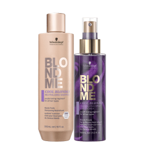 Kit Schwarzkopf Professional BlondMe Enriquecido para Todos os Loiros Trio
