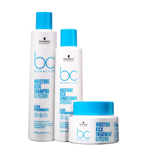 Kit Schwarzkopf Professional BC Bonacure Clean Performance Moisture Kick Trio (3 Produtos)