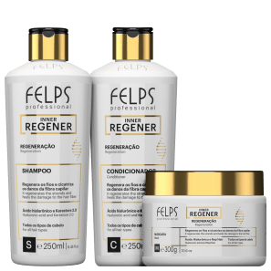 Kit Felps Professional Trio Cronograma Capilar