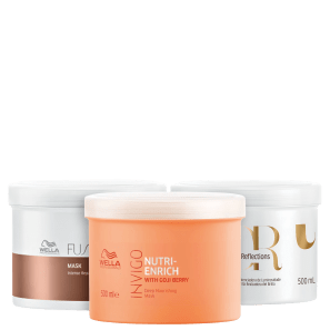 Kit Wella Professionals Super Masks Salon (3 Produtos)