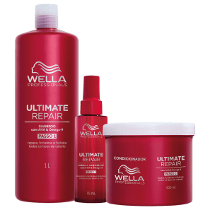 Kit Wella Professionals Ultimate Repair Tripla Ação (3 Produtos)