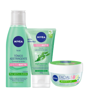Kit Nivea Facial Efeito Matte