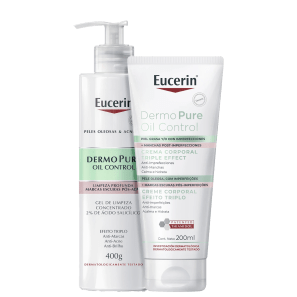 Kit Eucerin DermoPure Oil Control Concentrado (2 Produtos)