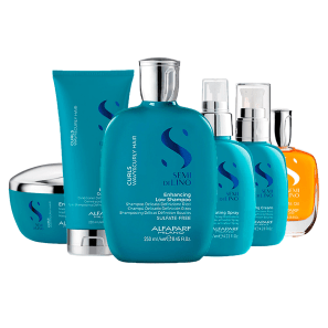 Kit Alfaparf Milano Professional Semi Di Lino Curls Home Care - 6 Produtos