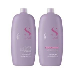Kit Alfaparf Milano Professional Semi Di Lino Smooth Smoothing Profissional - Shampoo e Condicionador
