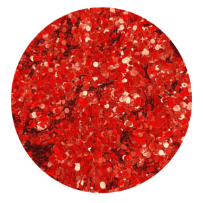 Glitter Flocado Vermelho Holo