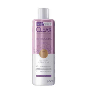 Clear Woman Antiqueda Passo 1 - Shampoo 300ml