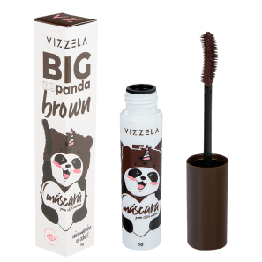 Vizzela Cosméticos Big No Panda Brown - Máscara para Cílios