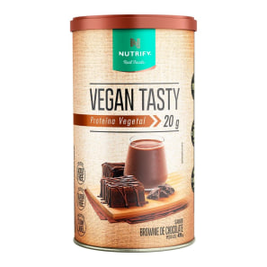Vegan Tasty Nutrify Proteína Vegana 420g - Brownie de Chocolate