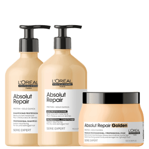 Kit L'Oréal Professionnel Serie Expert Absolut Repair Gold Quinoa + Protein Golden Profissional