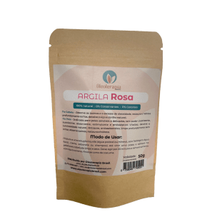 Oleoterapia Brasil Argila Rosa - Máscara de Tratamento 50g