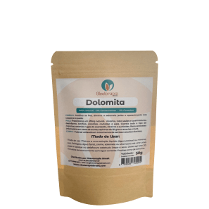 Oleoterapia Brasil Dolomita em Pó - Máscara de Tratamento 50g