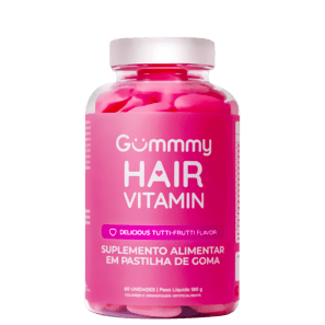 Gummy Hair Vitamin Tutti Frutti - Suplemento Alimentar em Goma 180g