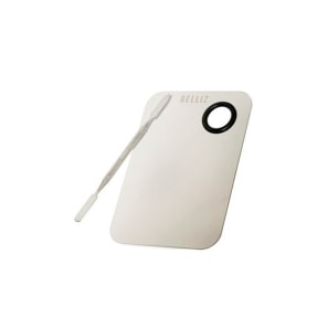 Belliz Aço Inox com Espátula 1826 - Paleta para Maquiagem