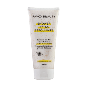 Favo Beauty Shower Cream - Esfoliante Corporal 200ml