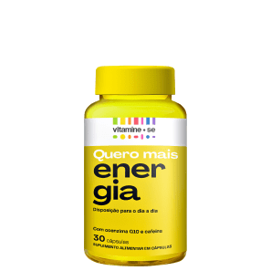 Vitamine-se Quero Mais Energia - Suplemento Alimentar (30 Cápsulas)