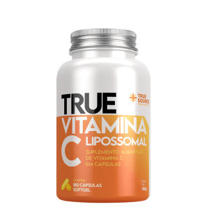 True Vitamina C Lipossomal 180 Cápsulas True Source