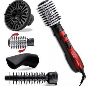 Escova Rotativa Mondial Er-09 5 Em 1 Ceramic Íon 1200w - 220