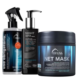 Kit Truss Net Mask Obrigatório Night Spa