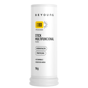 Beyoung FPS 80 Stick Multifuncional Incolor - Protetor Solar Facial
