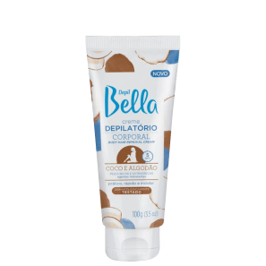 Depil Bella Coco e Algodão Creme Depilatório Corporal