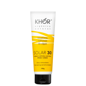 Khor Solar FPS 30 UVA 15 - Protetor Solar 100g