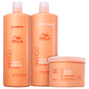 Kit Wella Professionals Invigo Nutri-Enrich Trio (3 Produtos)