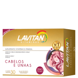Cimed Lavitan Cabelos e Unhas - Suplemento Vitamínico (30 Cápsulas)