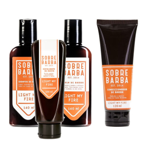 Kit Sobrebarba Jungle Boogie Cuidado Todo Dia (4 Produtos)